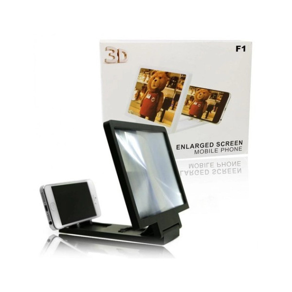 Подставка Для смартфона 3D Увеличитель Enlarged Screen Mobile Phone Черный