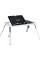 Столик подставка с охлаждением для ноутбука 2 USB E-Table LD-09 Белый