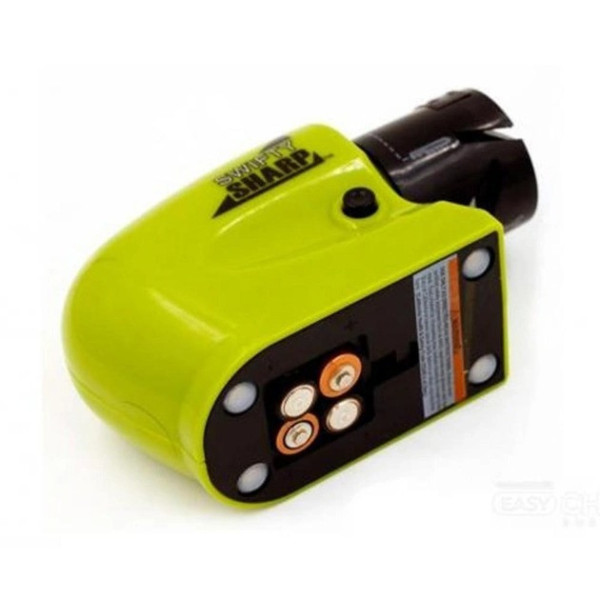 Электрическая точилка для ножей Swifty Sharpener беспроводная от батареек