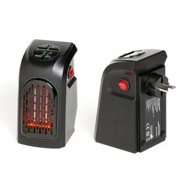 Портативный обогреватель, тепловентилятор Handy Heater 400 Вт в розетку