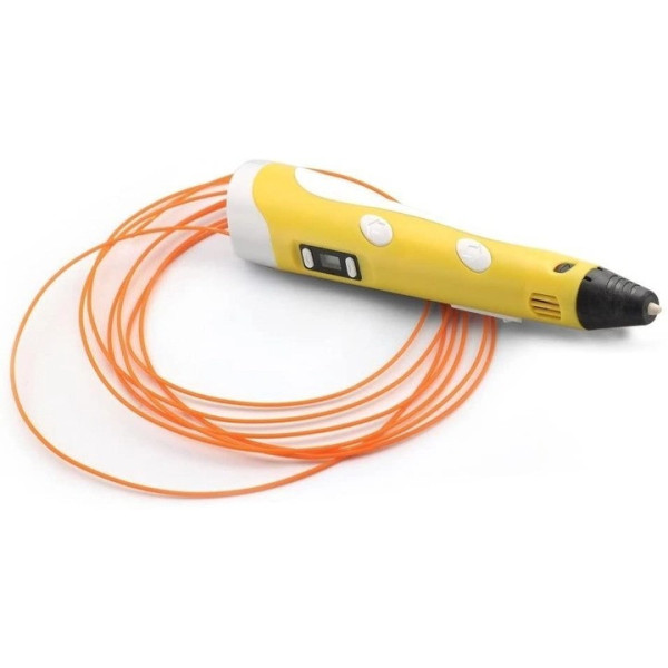 Детская ручка 3D 3D Pen 2 c LCD дисплеем для рисования и творчества для детей
