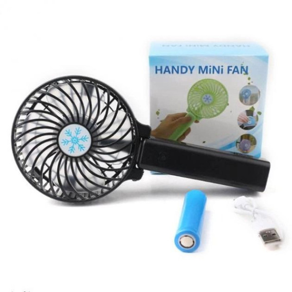 Ручной портативный мини вентилятор трансформер handy fan с аккумулятором 18650