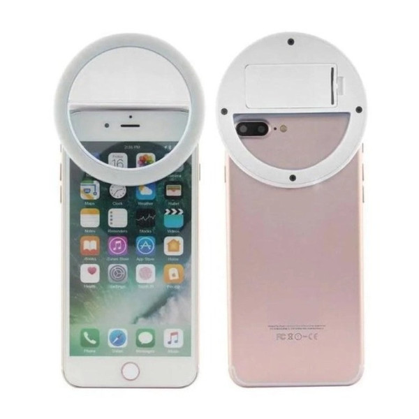 Светодиодное селфи кольцо на телефон Selfie Ring Light с USB зарядкой