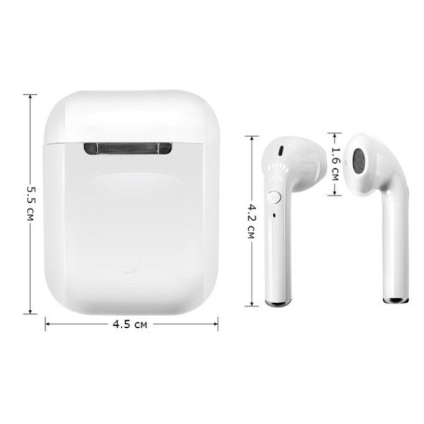 Беспроводная Bluetooth-гарнитура i9S-TWS White, Беспроводные блютуз наушники