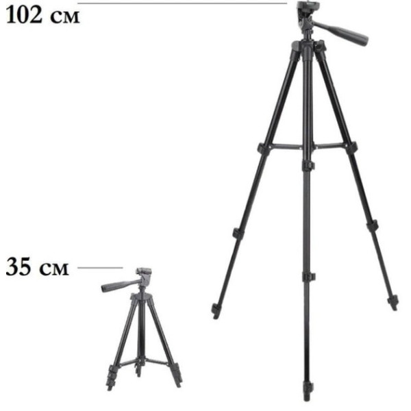 Штатив тренога Tefeng 3120 для камер смартфонов 35-102 см