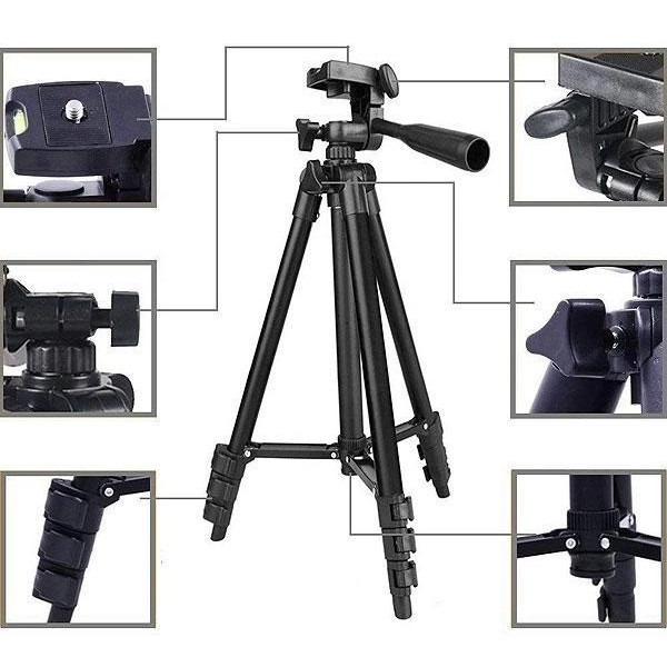 Штатив тренога Tefeng 3120 для камер смартфонов 35-102 см