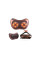 Массажная роликовая подушка с подогревом для спины и шеи Massage Pillow GHM 8028