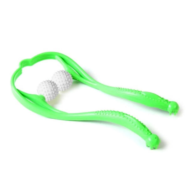 Ручной роликовый массажер для шеи Hexiang Neck Massager для снятия усталости и напряжения