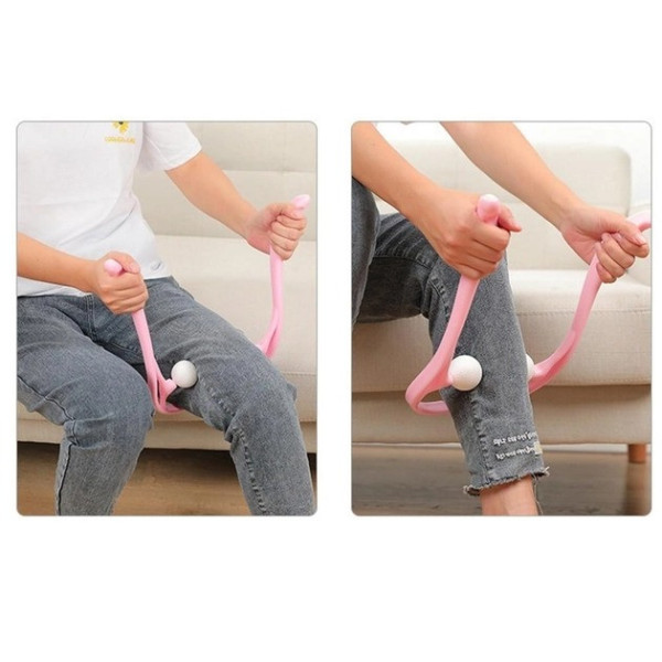Ручной роликовый массажер для шеи Hexiang Neck Massager для снятия усталости и напряжения