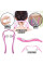 Ручной роликовый массажер для шеи Hexiang Neck Massager для снятия усталости и напряжения
