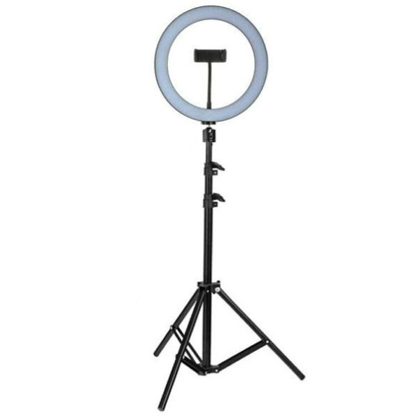 Кольцевая LED лампа Ring Light 33 см + штатив и крепление для телефона (LC-330)