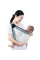 Дышащая Рюкзак переноска для новорожденных BABY SLING AND182