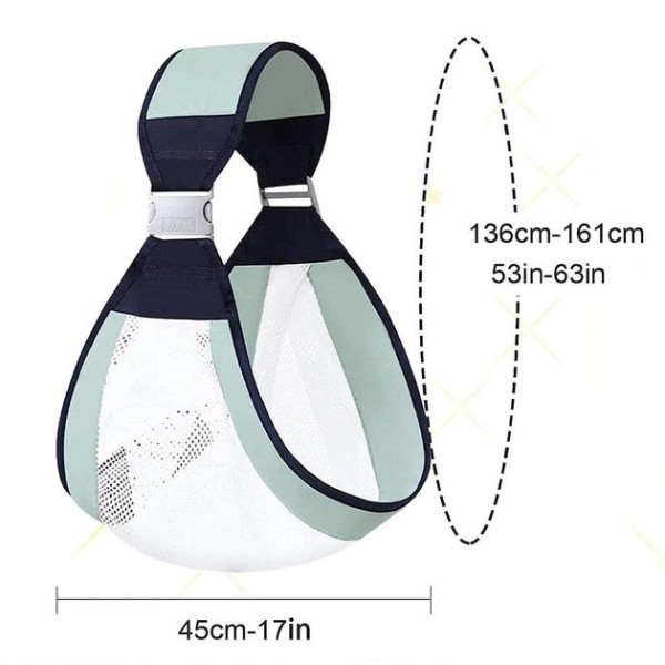 Дышащая Рюкзак переноска для новорожденных BABY SLING AND182