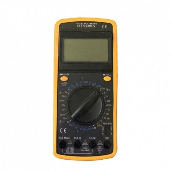 Цифровой профессиональный мультиметр Digital DT9205A тестер
