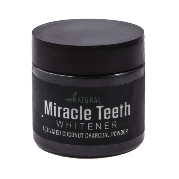 Отбеливатель зубов Miracle Teeth Whitener черная отбеливающая зубная паста
