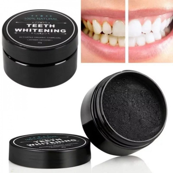 Отбеливатель зубов Miracle Teeth Whitener черная отбеливающая зубная паста