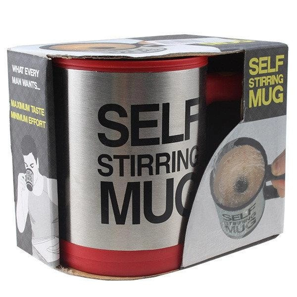 Кружка-мешалка SELF MUG Саморазмешивающая чашка с крышкой  400мл