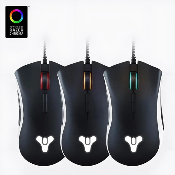 Игровая проводная компьютерная мышь DeathAdder Elite Destiny с подсветкой