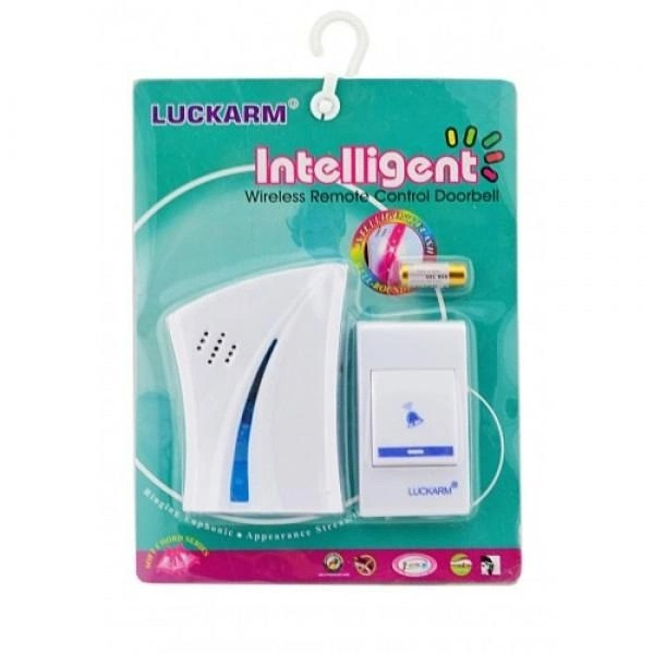 Беспроводной дверной звонок музыкальный D8610 Luckarm Intligent для дома та квартиры на батарейках