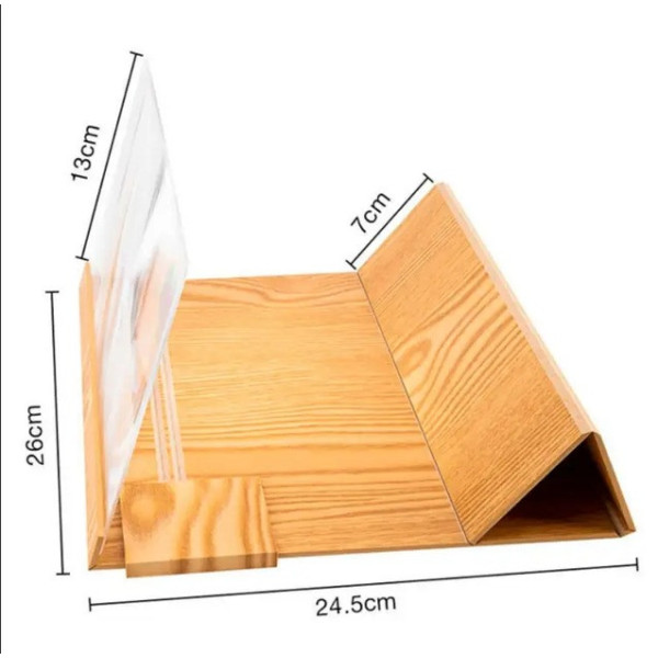 Увеличительное стекло 3d для телефона Enlarged Screen Magnif подставка-увеличитель экрана телефона