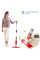 Швабра с распылителем и двойной щеткой 3в1 Spray Healthy Mop длинная ручка управления разбрызгиванием