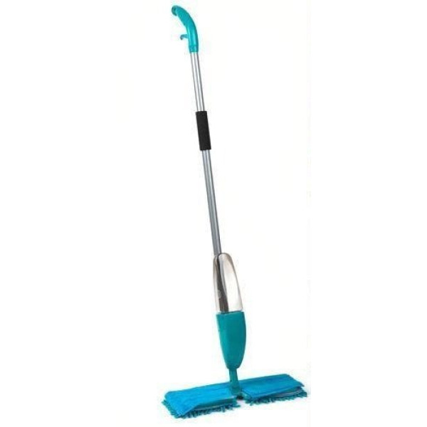 Швабра с распылителем и двойной щеткой 3в1 Spray Healthy Mop длинная ручка управления разбрызгиванием