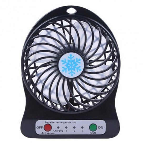 Мини-вентилятор Portable Fan 3 режима портативный на аккумуляторе