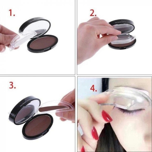 Штамп пудра для бровей 3 Second Brow Eyebrow Stamp-Perfect Natural-Looking Eye коричневый