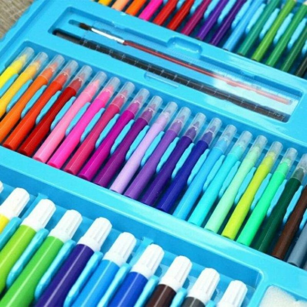 Набор для рисования в кейсе с мольбертом Super Mega Art Set 208 предметов