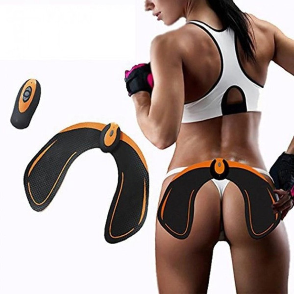 Импульсный портативный миостимулятор массажер для ягодичных мышц EMS Hips Trainer