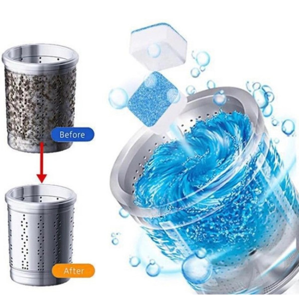Средство для чистки стиральных машин Washing machine cleaner чистящие таблетки