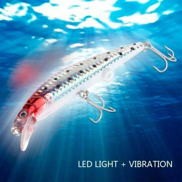 Электронная приманка Twitching Lure USB имитирует звуковые волны с USB-зарядкой