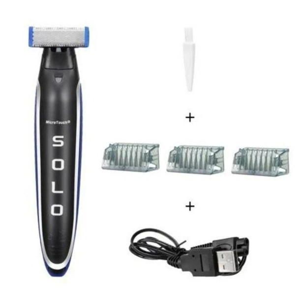 Мужской многофункциональный триммер бритва Solo Micro Touch Trimmer аккумуляторный