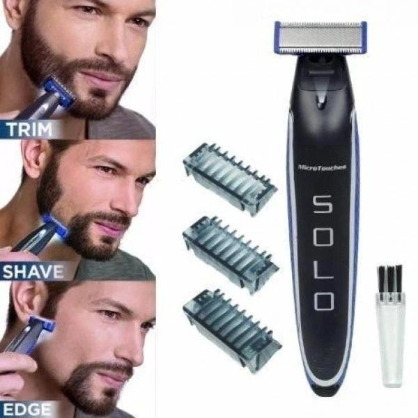 Мужской многофункциональный триммер бритва Solo Micro Touch Trimmer аккумуляторный
