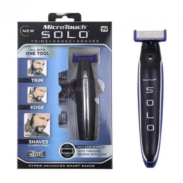 Мужской многофункциональный триммер бритва Solo Micro Touch Trimmer аккумуляторный