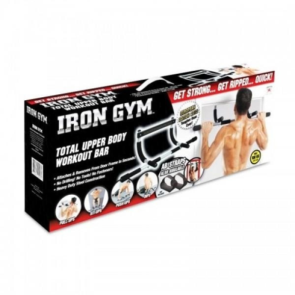 Турник Iron Gym для домашнего использование брусья Айрон Джим тренажер в дверной проём