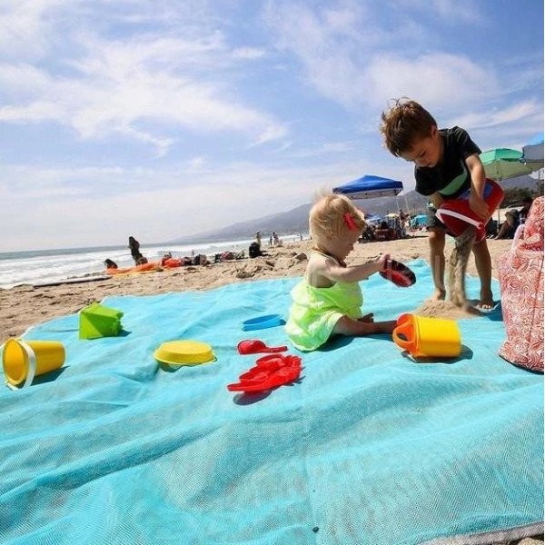Анти-песок пляжная чудо-подстилка Originalsize Sand-Free Mat 200*150 на пляж