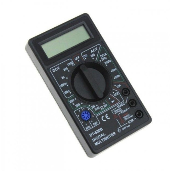 Универсальный мультиметр тестер-вольтметр Digital Multimeter DT-830B цифровой