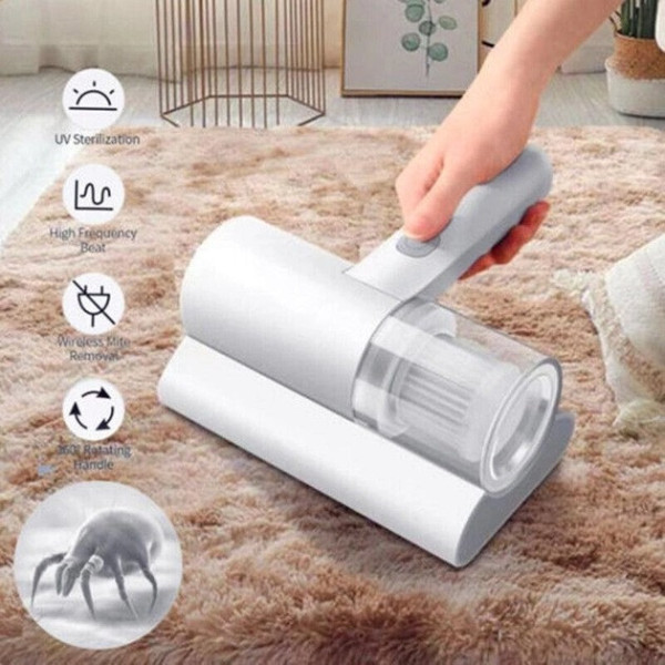 Портативный беспроводной акуумуляторный ручной пылесос Dust Suction Mite Remover