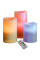 Ночник набор светодиодных свечей Luma Candles LED свеча - ночник RGB с пультом управления 3 шт