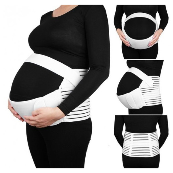 Бандаж для беременных дородовой Comfortable Maternity Support Belt YC SUPPORT Белый