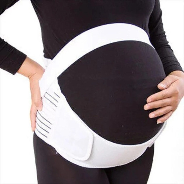 Бандаж для беременных дородовой Comfortable Maternity Support Belt YC SUPPORT Белый