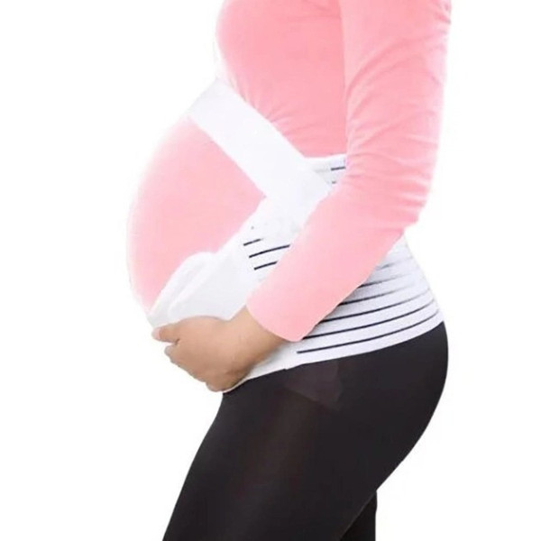 Бандаж для беременных дородовой Comfortable Maternity Support Belt YC SUPPORT Белый