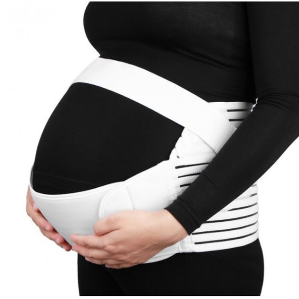 Бандаж для беременных дородовой Comfortable Maternity Support Belt YC SUPPORT Белый