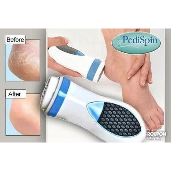 Электрическая пемза Pedi Spin Pro пилка для педикюра и пяток
