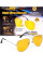 Желтые очки для водителей ночного виденья Night View Glasses антибликовые очки для вождения