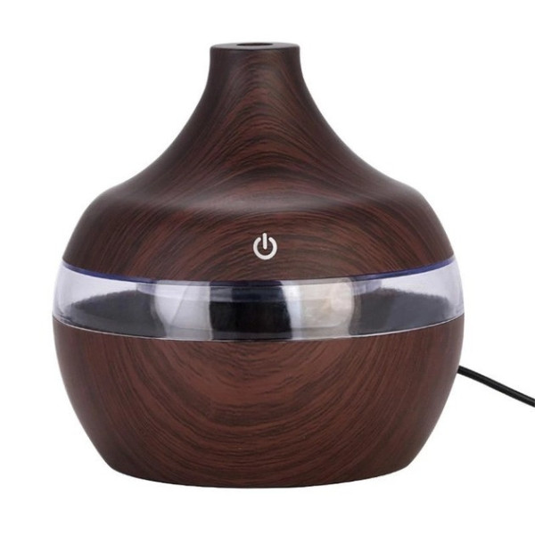 Бесшумный Аромадиффузор увлажнитель воздуха Humidifier с LED подсветкой