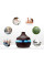 Бесшумный Аромадиффузор увлажнитель воздуха Humidifier с LED подсветкой