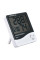 Электронный цифровой термометр HTC-2 гигрометр с выносным датчиком и часами Белый