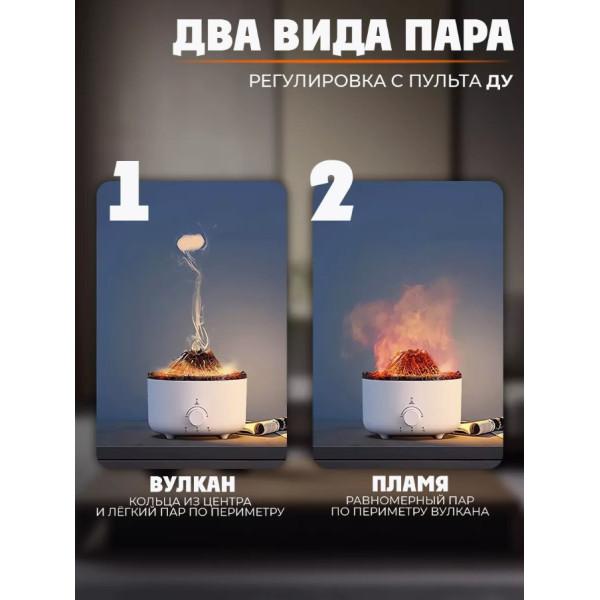 Увлажнитель воздуха-аромадиффузор AROMATHERAPY XL-704 светильник в виде вулкана